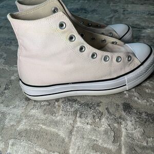 Baby pink converse